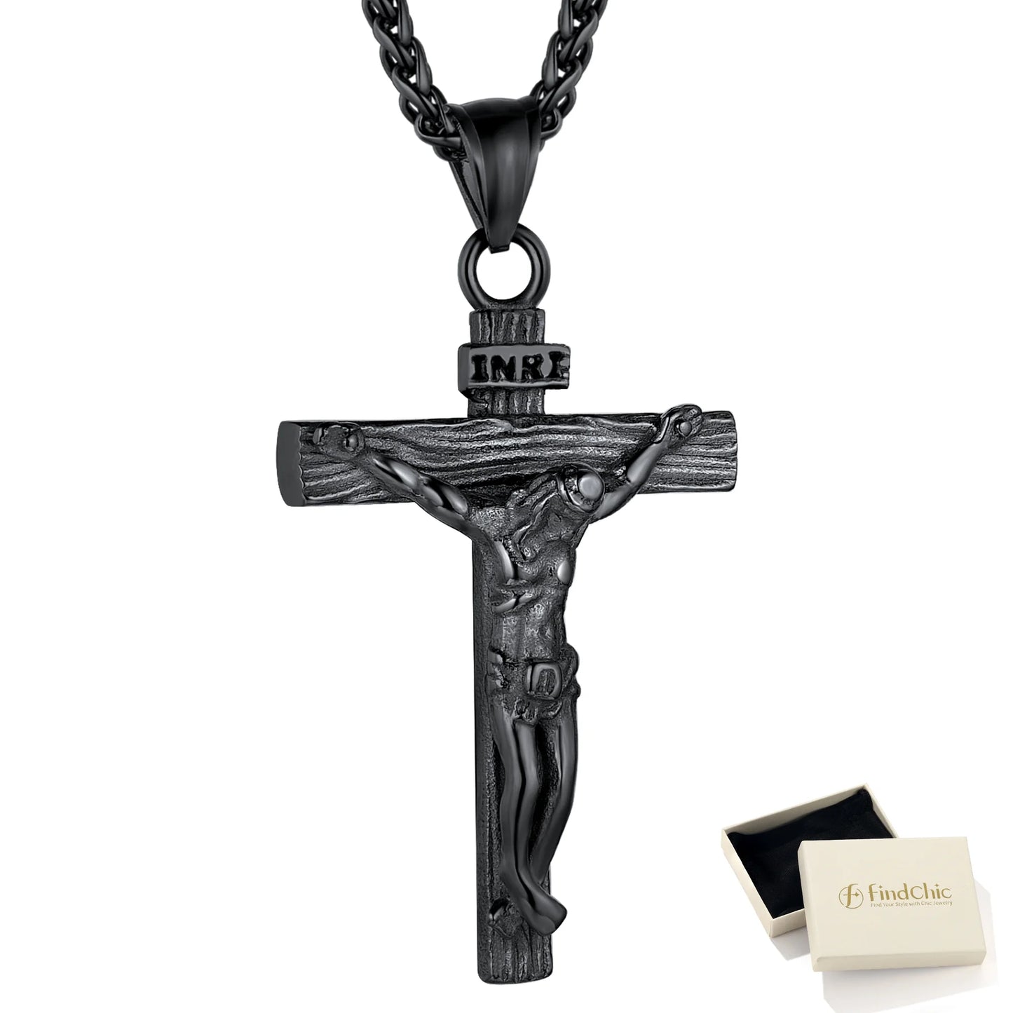 Stylish Stainless Steel Cross Necklace for Christian Dads - Perfect Father’s Day Gift! ✝️💖 #Faith #Fatherhood #GiftIdeas