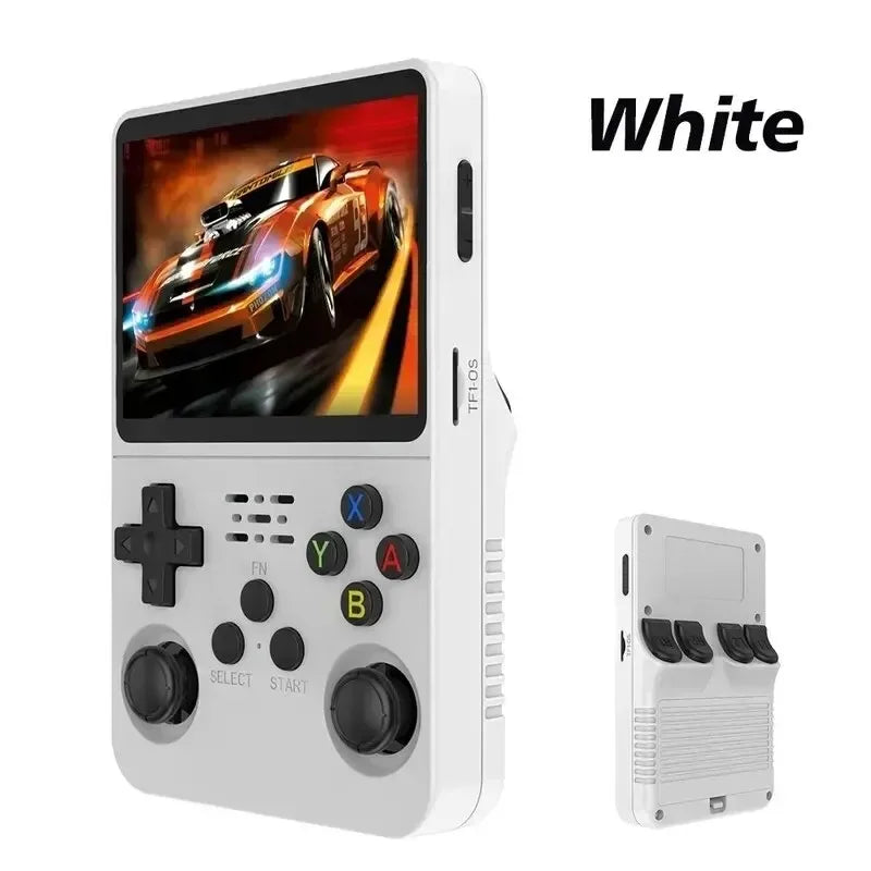 NEW Retro Handheld Video Game Console Linux System 3.5-Inch IPS Screen Mini Portable Handheld Video Player 64GB 15000 Games