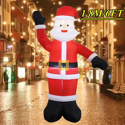 Light Up Your Holidays with Our Festive Inflatable Christmas Decoration! Perfect for Indoor & Outdoor Fun! 🎄✨
