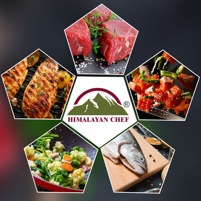 Himalayan Chef Pink Himalayan Salt, Fine Grain - 6 Lbs (6 X 1 Lb Bags), Pure, Natural, Kosher Certified, Non-Gmo, Perfect for Cooking, Seasoning, and Baking