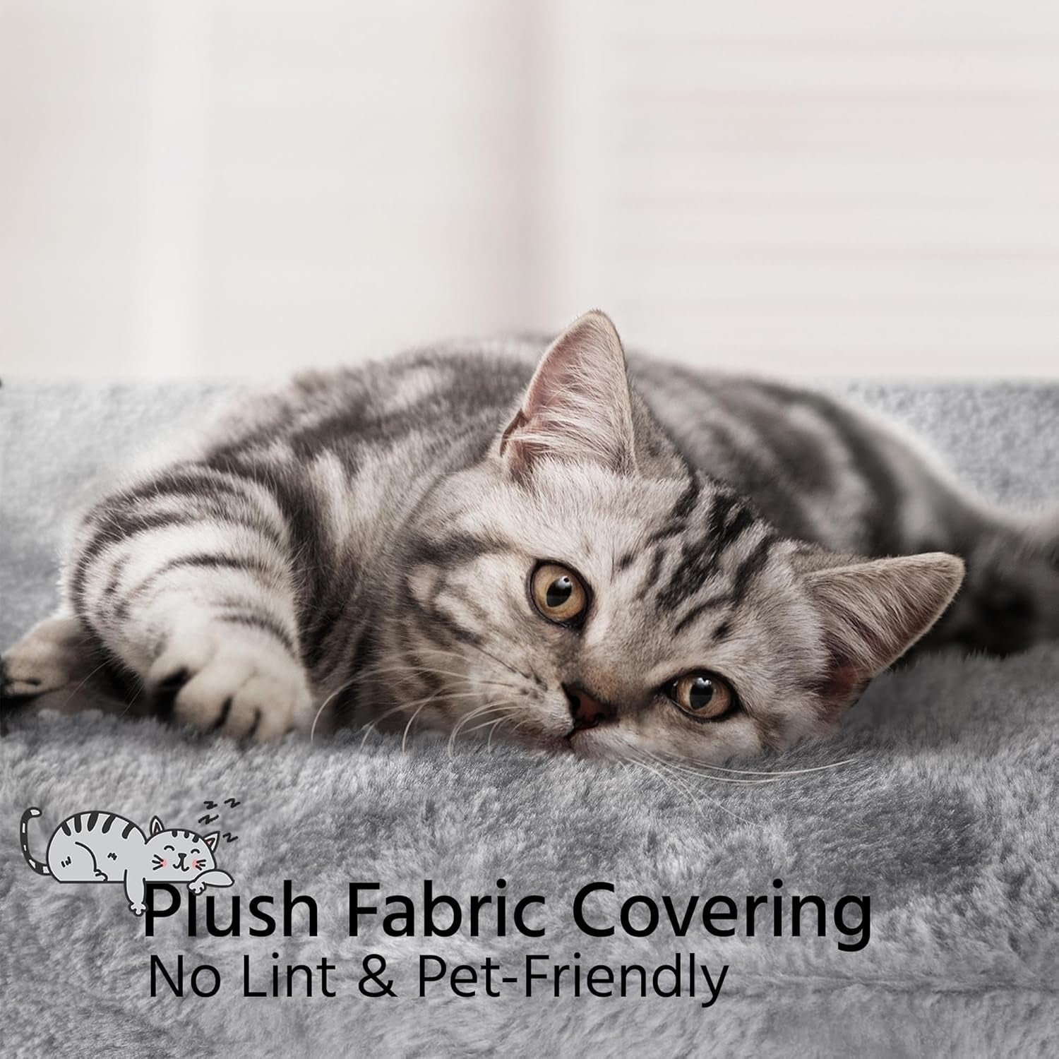 Upgrade your kitty's playground with the Topeakmart 34" Cat Tree! 🐾 Plush condo, cozy platform & fun basket for endless indoor adventures! 🐱✨ #CatFurniture #HappyKittens