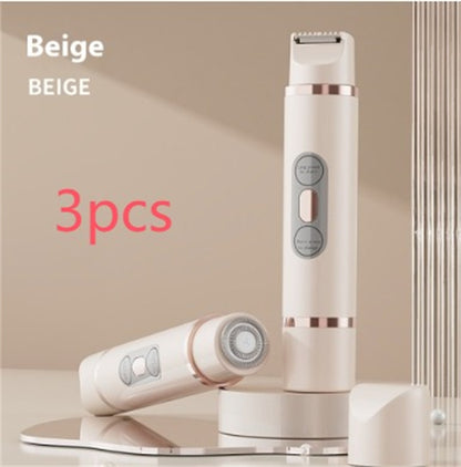 Say goodbye to unwanted hair with our Dual-Head Electric Shaver! Perfect for bikini, underarm, and facial areas—get smooth skin effortlessly! 🌟✨ #HairRemoval #BeautyEssentials