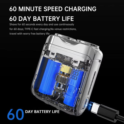 Upgrade Your Grooming Game with the Ultimate Electric Smart Shaver! 💈🔋 Perfect for Home & On-the-Go! #MensGrooming #ShaverEssentials