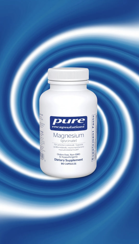 Unwind and Recharge: Magnesium Glycinate for Stress Relief, Better Sleep, and Heart Health! 🌙💪✨ 90 Capsules of Wellness!