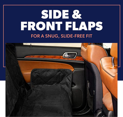 Keep Your Car Clean with Our Durable Black Dog Seat Cover! 🐾 Waterproof, Scratch Resistant, and Machine Washable - Perfect for Pet Lovers! 🚗✨