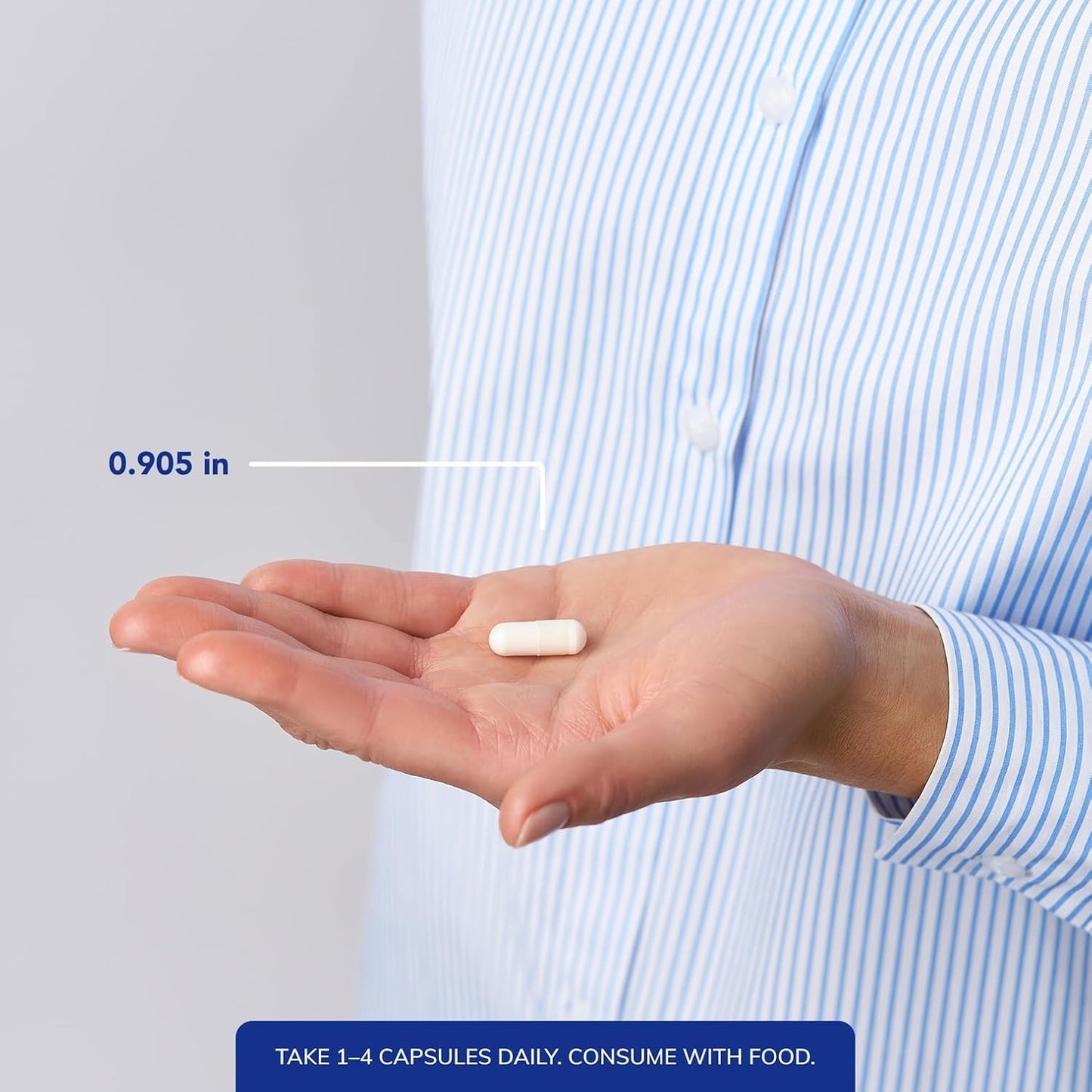 Magnesium (Glycinate) - Supplement to Support Stress Relief, Sleep, Heart Health, Nerves, Muscles, and Metabolism* - with Magnesium Glycinate - 90 Capsules