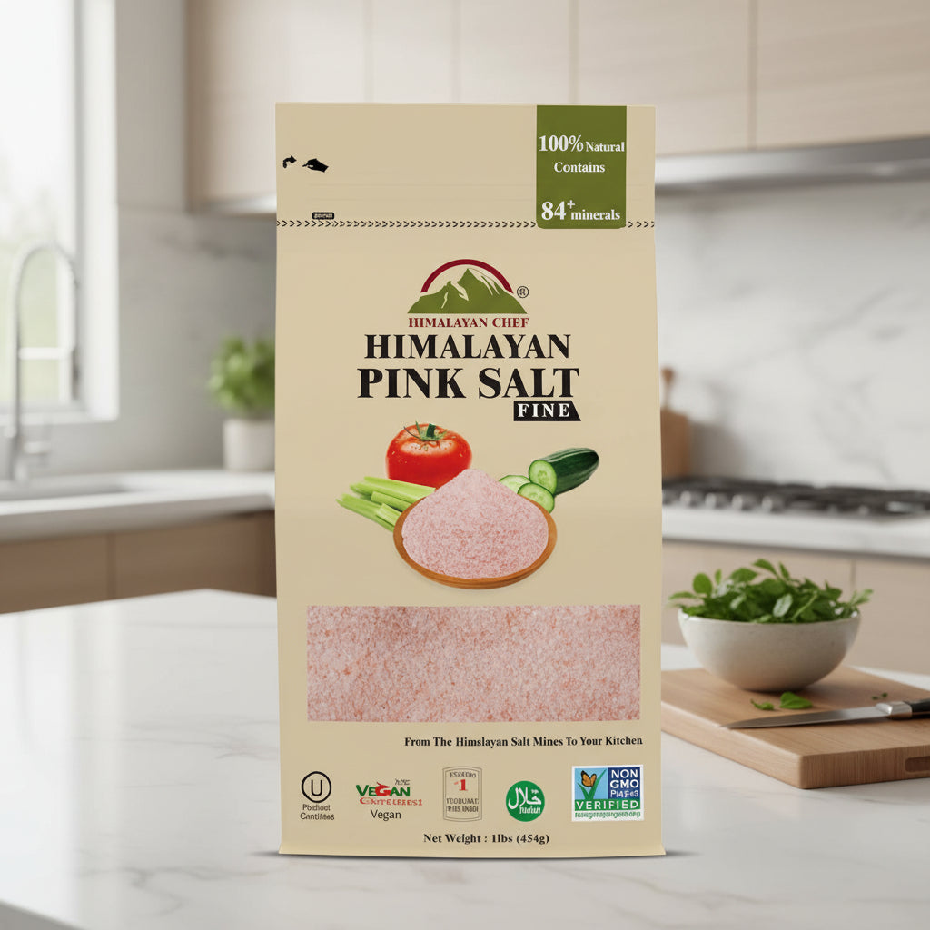 Elevate Your Cooking with Himalayan Chef's 6 lbs of Pure Pink Himalayan Salt - Perfect for Seasoning & Baking! 🌸🧂 #NaturalFlavor #CookingEssentials