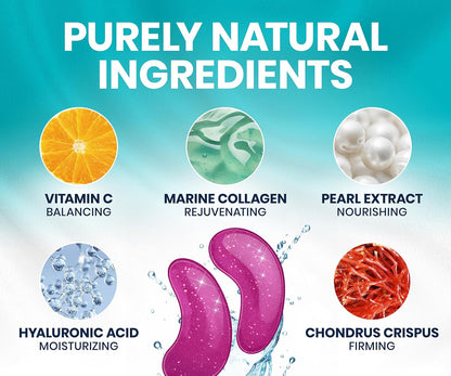 Revitalize Your Eyes! 🌟 Try Stylia's Vegan Collagen & Vitamin C Under Eye Patches for Dark Circles & Puffiness - 30 Pairs of Hydrating Magic! 💧✨ #SkincareGoals #CrueltyFree