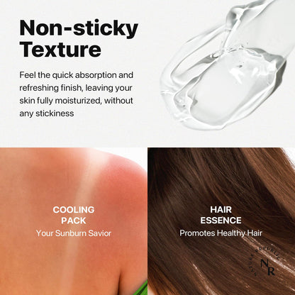 Revitalize Your Skin with Nature Republic's Aloe Vera Watery Gel! 🌿💧 Quick hydration, fast-absorbing, and perfect for all skin types! #KBeauty #SkincareEssentials