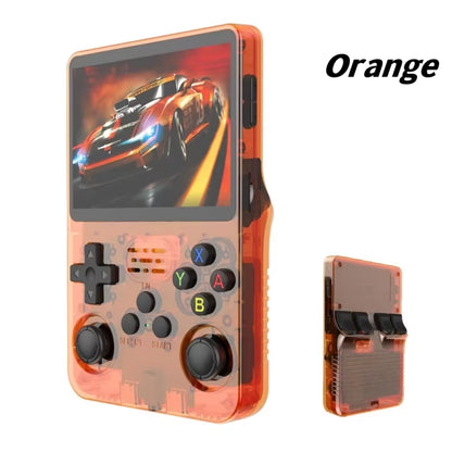 NEW  Retro Handheld Video Game Console Linux System 3.5-Inch IPS Screen Mini Portable Handheld Video Player 64GB 15000 Games