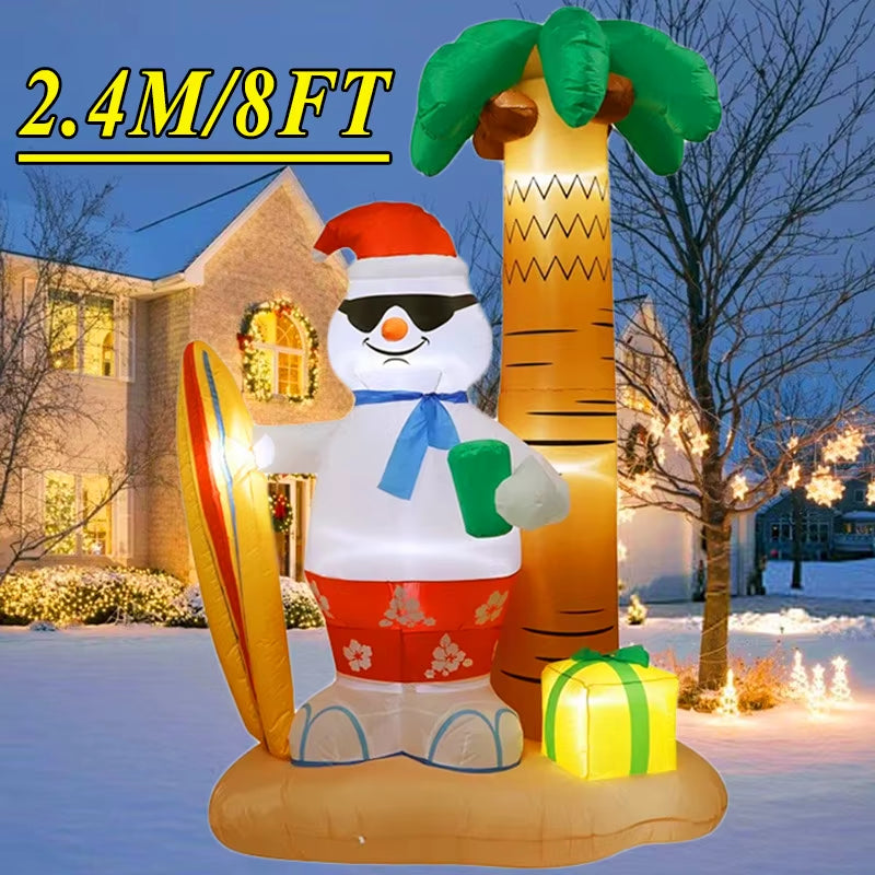 Light Up Your Holidays with Our Festive Inflatable Christmas Decoration! Perfect for Indoor & Outdoor Fun! 🎄✨