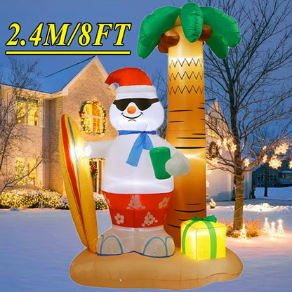 Light Up Your Holidays with Our Festive Inflatable Christmas Decoration! Perfect for Indoor & Outdoor Fun! 🎄✨