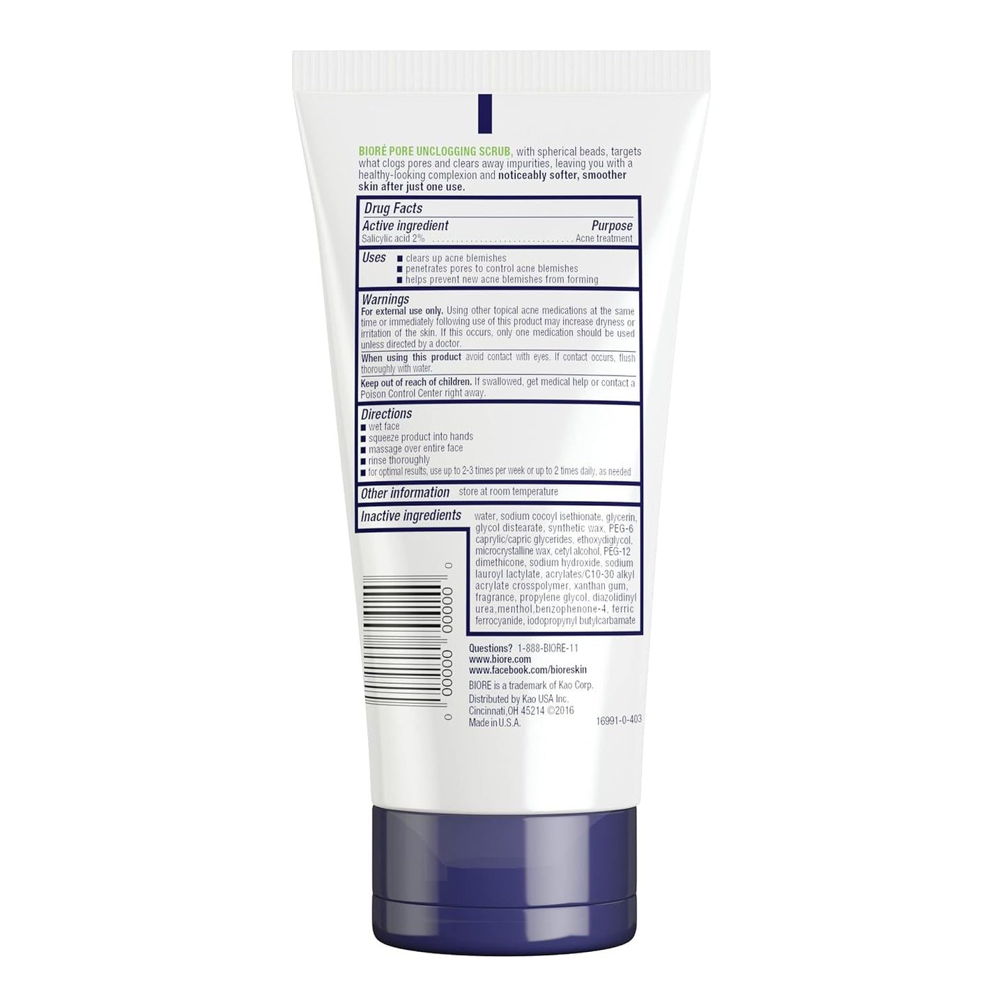 Unclog Your Pores and Glow! 🌟✨ Discover Bioré's Pore Unclogging Scrub with Salicylic Acid for a Fresh, Oil-Free Look! 🧖‍♀️ #SkincareGoals #Bioré