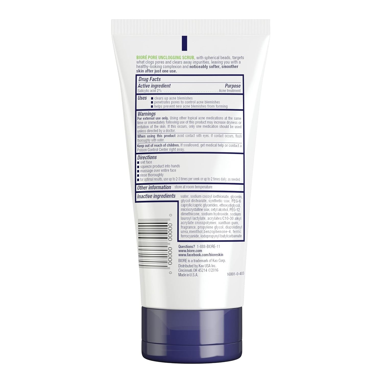 Unclog Your Pores and Glow! 🌟✨ Discover Bioré's Pore Unclogging Scrub with Salicylic Acid for a Fresh, Oil-Free Look! 🧖‍♀️ #SkincareGoals #Bioré