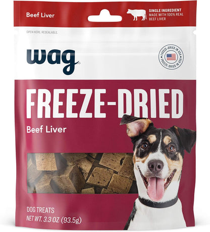 Treat your pup to the goodness of Wag's Freeze-Dried Lamb Liver! 🐾 High protein, grain-free, and perfect for training or as a meal topper! 🐶✨ #DogTreats #HealthyPups #WagLife