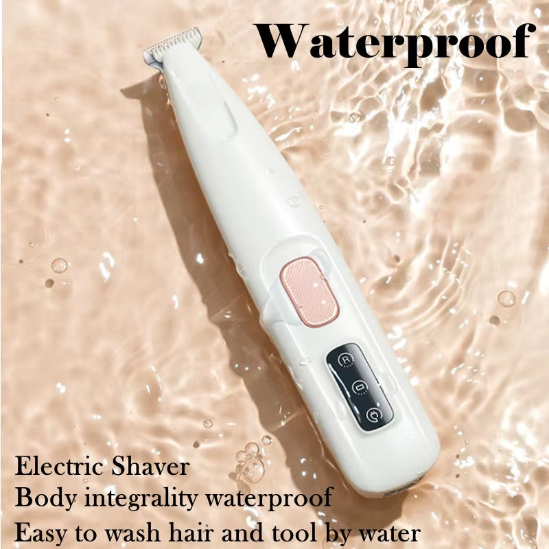 Pet Grooming Equipment Puppy Hairdressing Blades Cat Paw Electric Shaver Dog Trimmer Clipper Hair Cutting Tool with LED Light