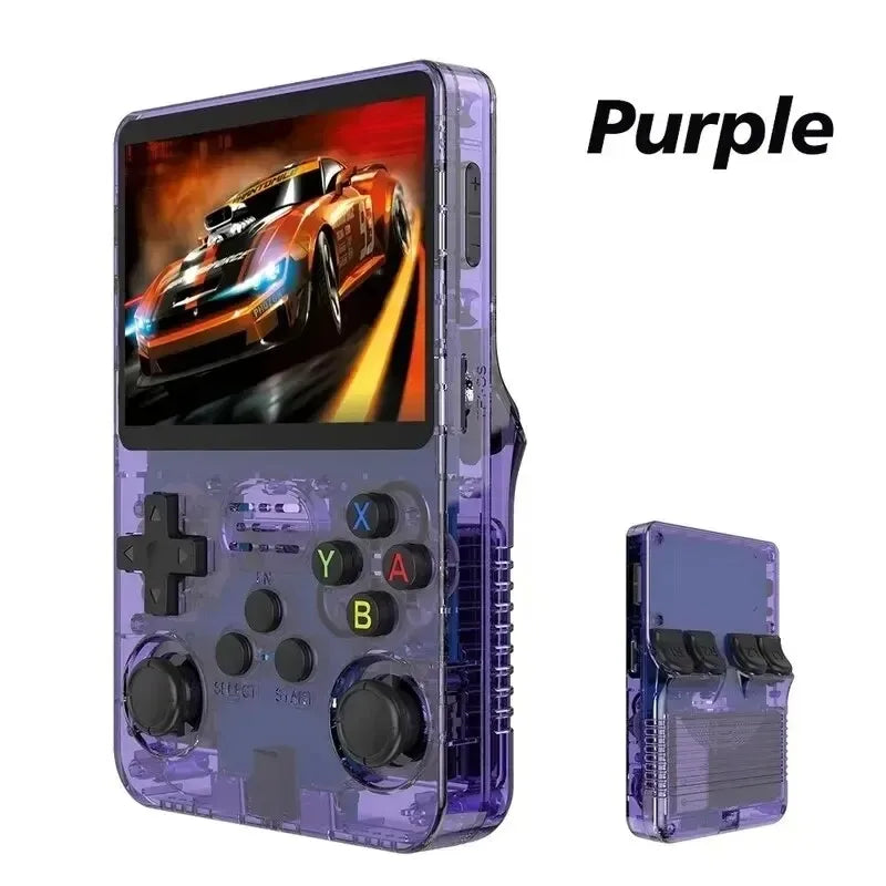 NEW  Retro Handheld Video Game Console Linux System 3.5-Inch IPS Screen Mini Portable Handheld Video Player 64GB 15000 Games