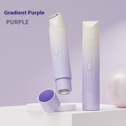 Say goodbye to unwanted hair with our Dual-Head Electric Shaver! Perfect for bikini, underarm, and facial areas—get smooth skin effortlessly! 🌟✨ #HairRemoval #BeautyEssentials